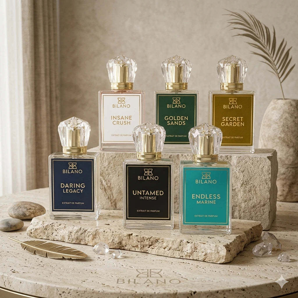 BILANO THE COMPLETE COLLECTION - All 6 Fragrances 50ml Each - Klasik Collection Pakistan